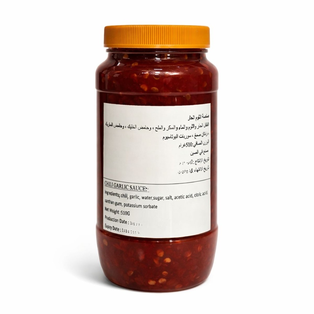 QING Chili Garlic Sauce - 12x510g