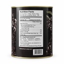 Valencia Garden Black Olive, Sliced - 6x3kg