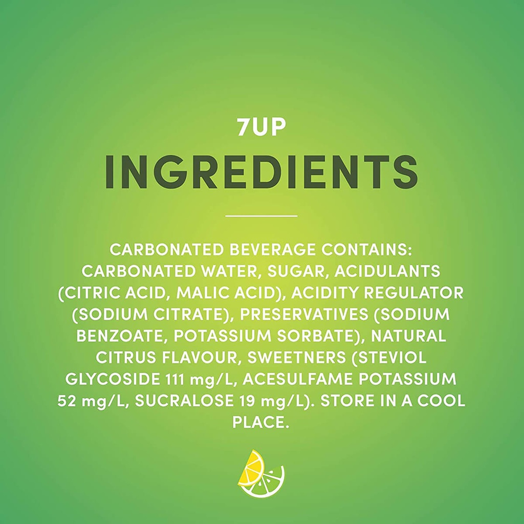 Soft Drink 7UP UAE 30x150ml