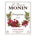 Monin Pomegranate Syrup 700ML side view UAE