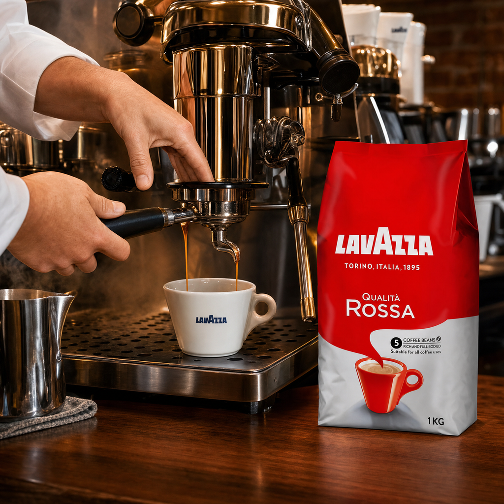 Lavazza Rossa Coffee Beans, Italy - 1KG