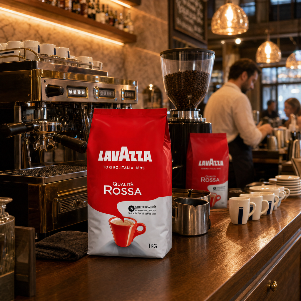 Lavazza Rossa Coffee Beans, Italy - 1KG