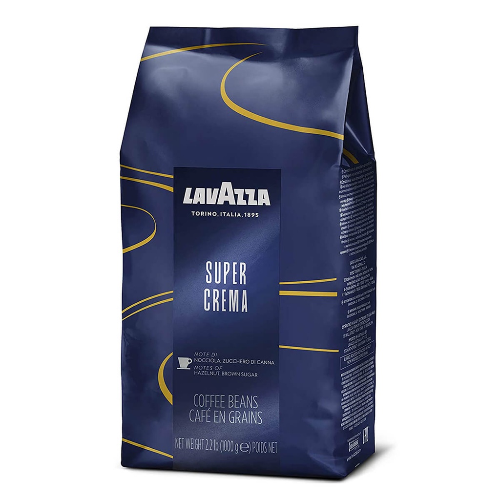 Lavazza Super Crema Coffee Beans, Italy - 1KG