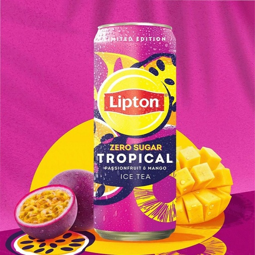 Lipton Tropical Soft Drink - 24x320ml, alternate view