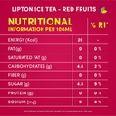 Lipton Red Fruit Iced Tea Soft Drink - 24x320ml, image 3 of 4