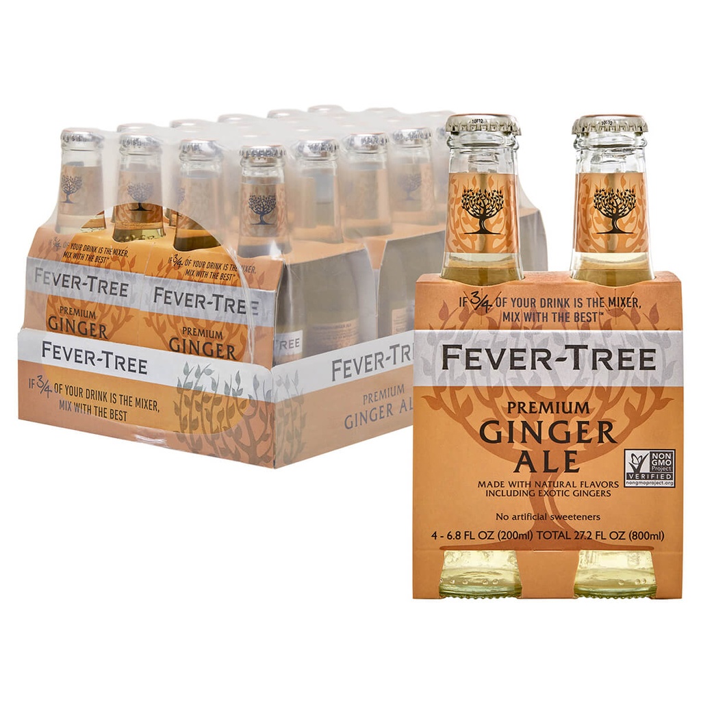 Fever-Tree Premium Ginger Ale - 24 X 200ML