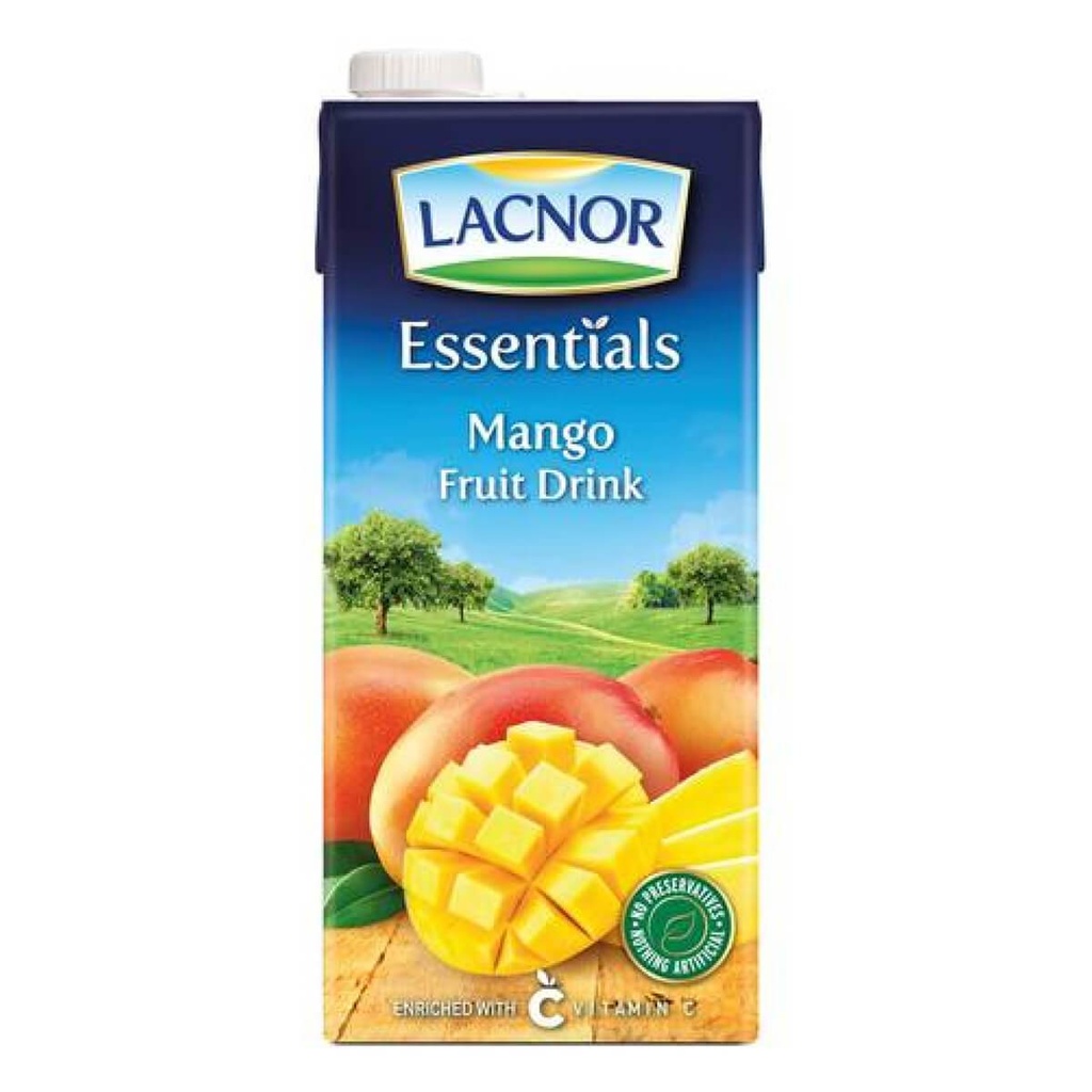 Lacnor Juice Essentials Mango - 12 X 1LTR