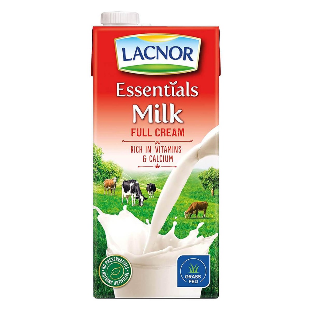 Lacnor Milk Full Cream - 12 X 1LTR — additional view