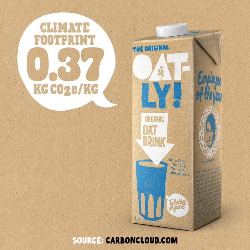 Oatly Organic Oat Milk - 1LTR