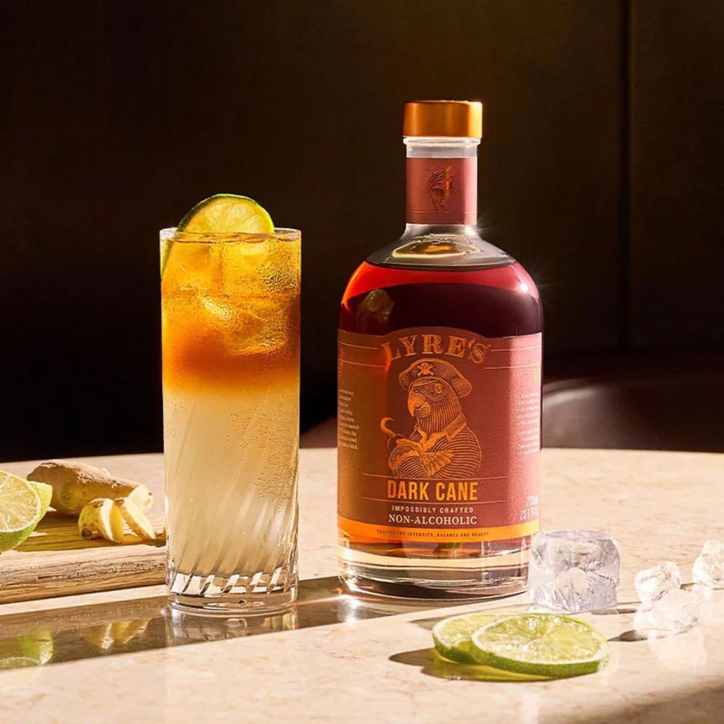 Lyre's Dark Cane Non-Alcoholic Spirit, Australia - 700ML — additional view