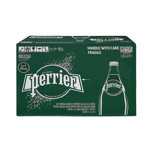 Perrier Sparkling Water - 24x330ml, alternate view