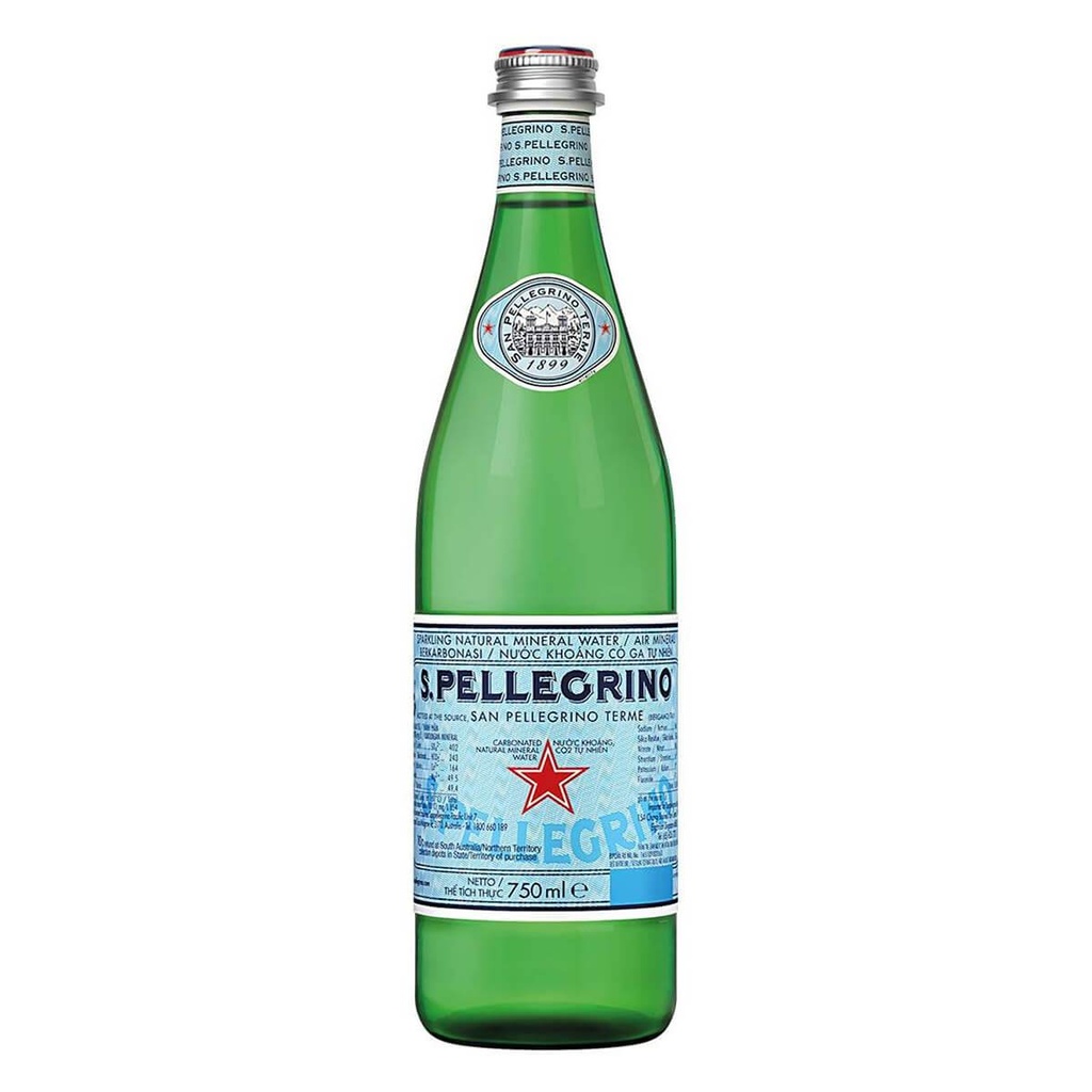 San Pellegrino Sparkling Water - 12 X 750ML
