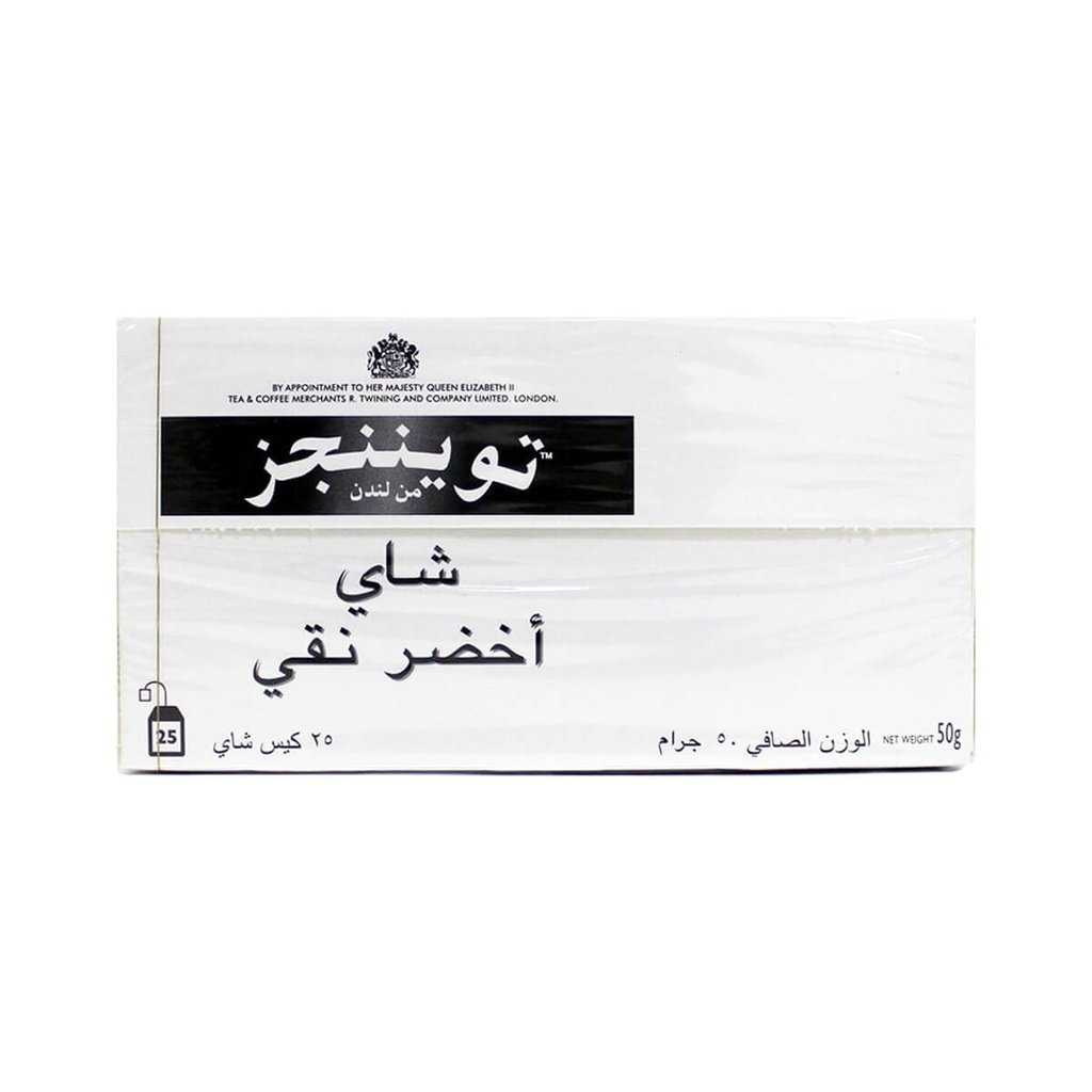 Twinings Pure Green Tea, Tea Bags - 25 Bags per Pack — additional view