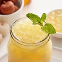 High Tea Lychee Popping Boba for Bubble Tea, Taiwan - 3.4KG
