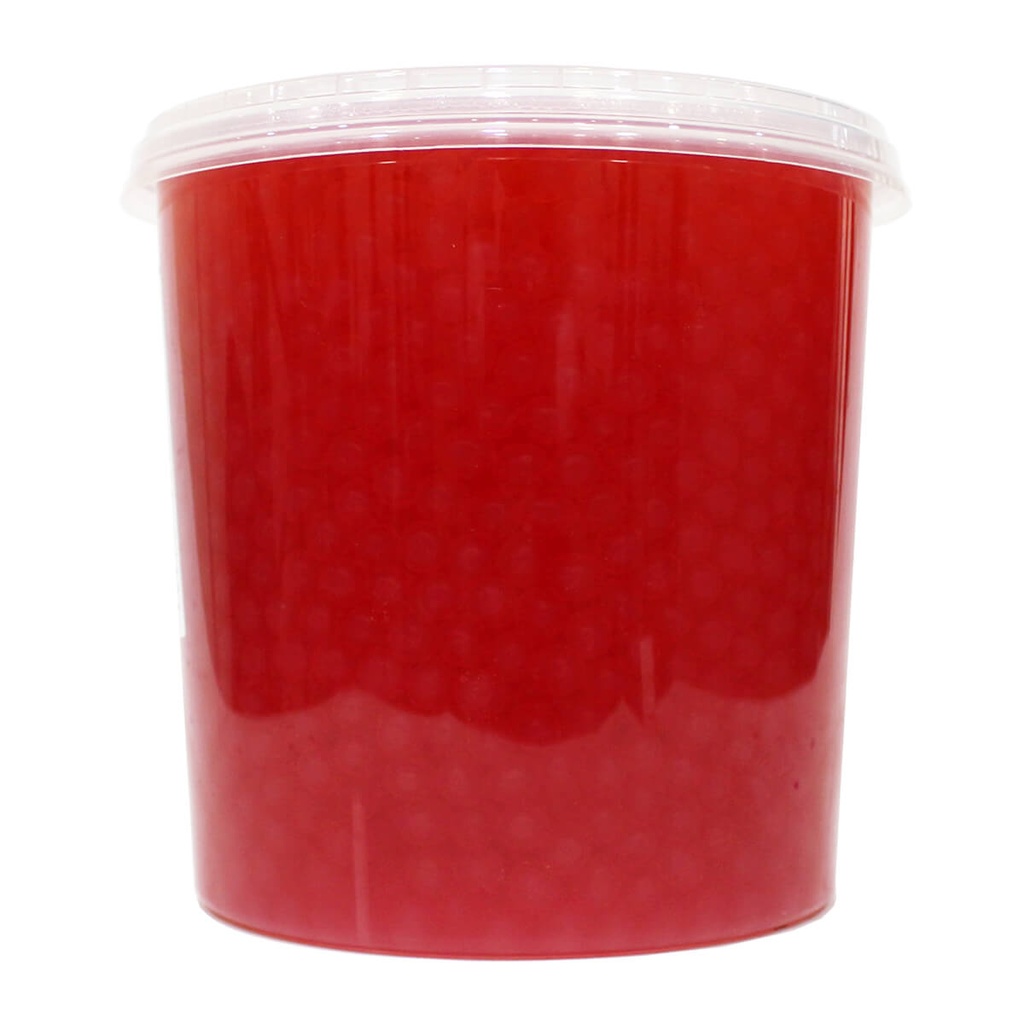 High Tea Strawberry Popping Boba, Taiwan - 3.4KG