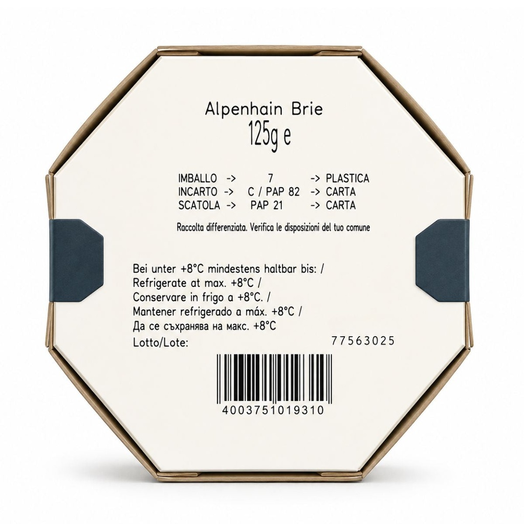 Alpenhain Brie Cheese - 125G
