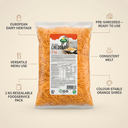 Arla Shredded Cheddar Cheese, Colored - 6x2kg, image 2 of 4