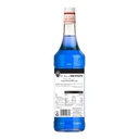 Monin Blue Lagoon Zesty Orange Syrup - 1LTR