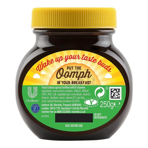 Marmite Yeast Extract Spread - 12x250g, alternate view