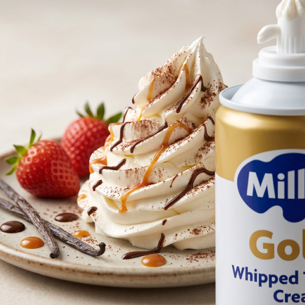 Millac Gold Whipped Topping Cream Spray - 500G