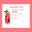 Monin Hibiscus Syrup, Malaysia - 700ML