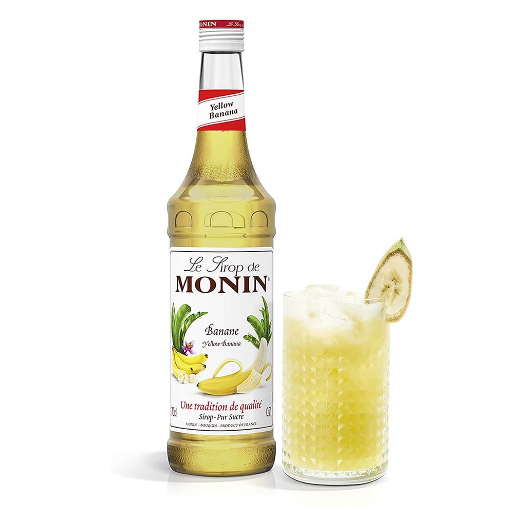 Monin Yellow Banana Syrup - 700ML