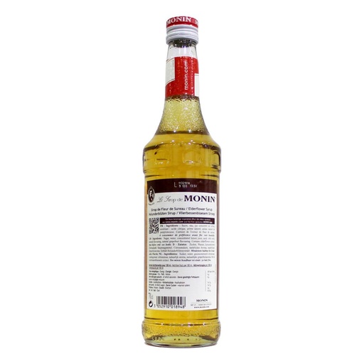 Monin Elderflower Syrup, France - 6x700ml, alternate view