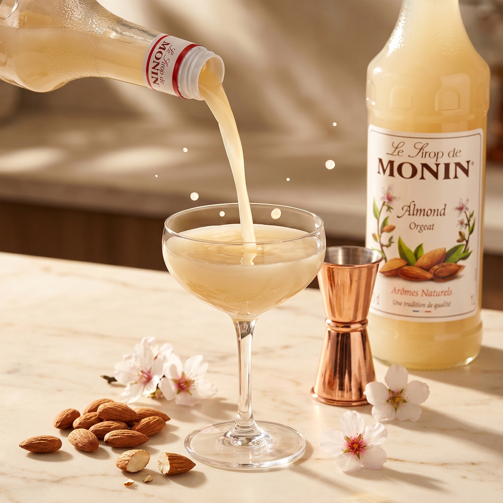 Monin Almond Orgeat Syrup - 1LTR