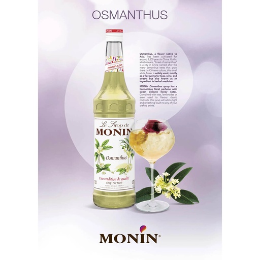 Monin Osmanthus Syrup - 6x700ml, alternate view