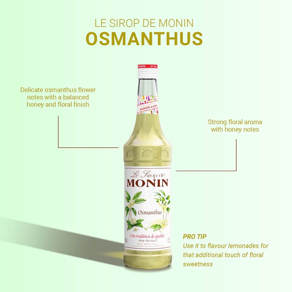 Monin Osmanthus Syrup - 700ML