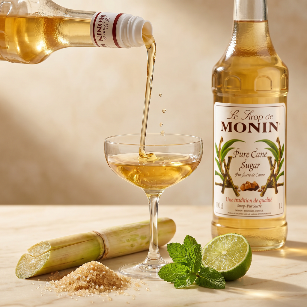 Monin Pure Cane Sugar Syrup, Malaysia - 1LTR