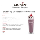 Monin Blueberry Fruit Mix Puree - 1LTR