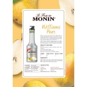 Monin Williams Pear Fruit Mix Puree - 1LTR