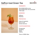 Monin Saffron Syrup - 700ML