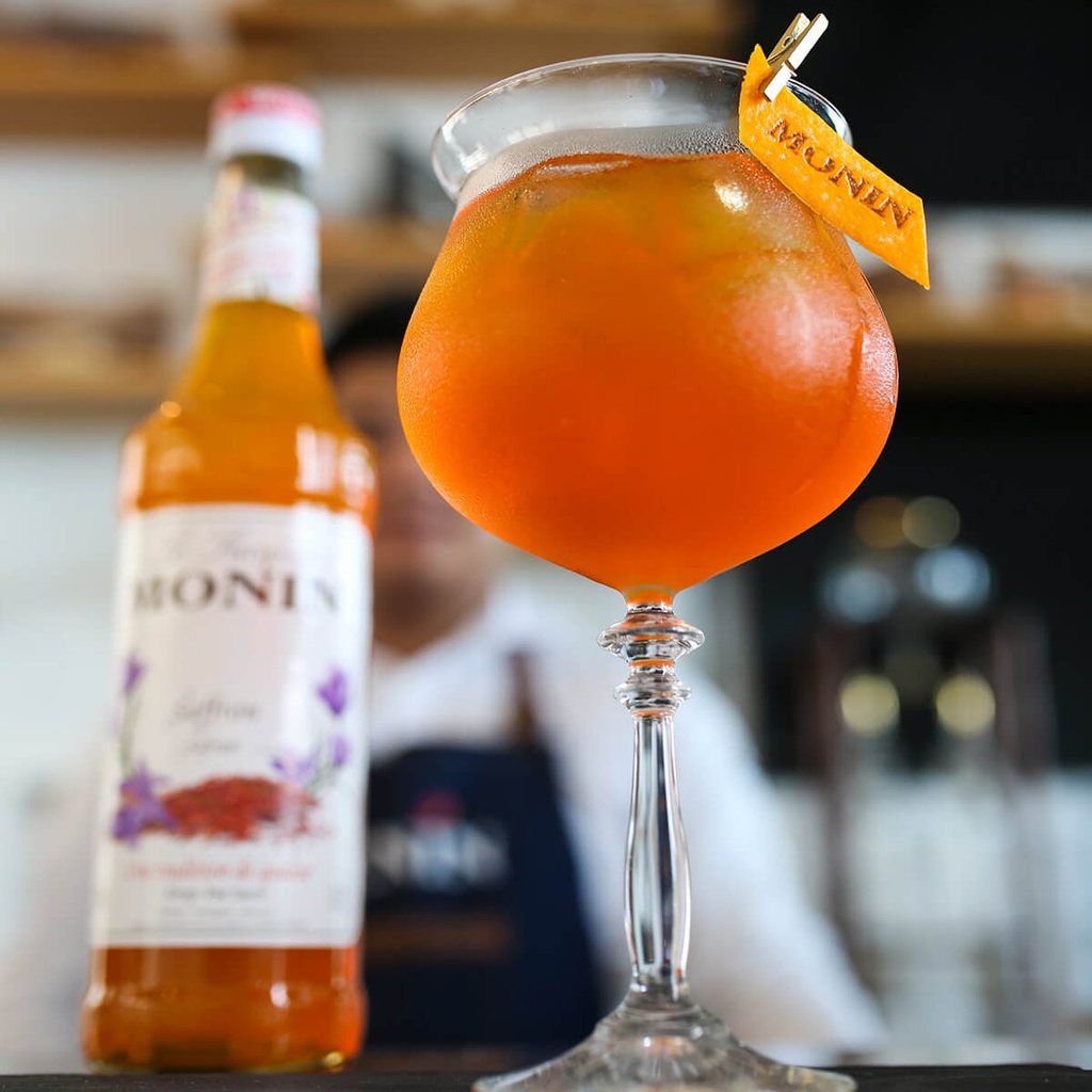 Monin Saffron Syrup - 700ML