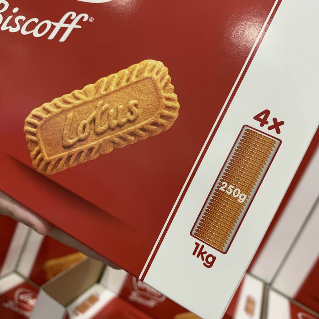Lotus Biscoff Wrapped Biscuits - 10 X 250G