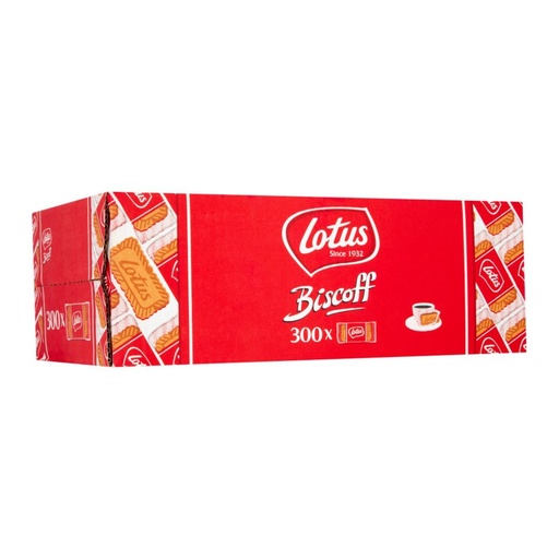 Lotus Biscoff Biscuit, Wrapped, 313g - 1x300pc, alternate view