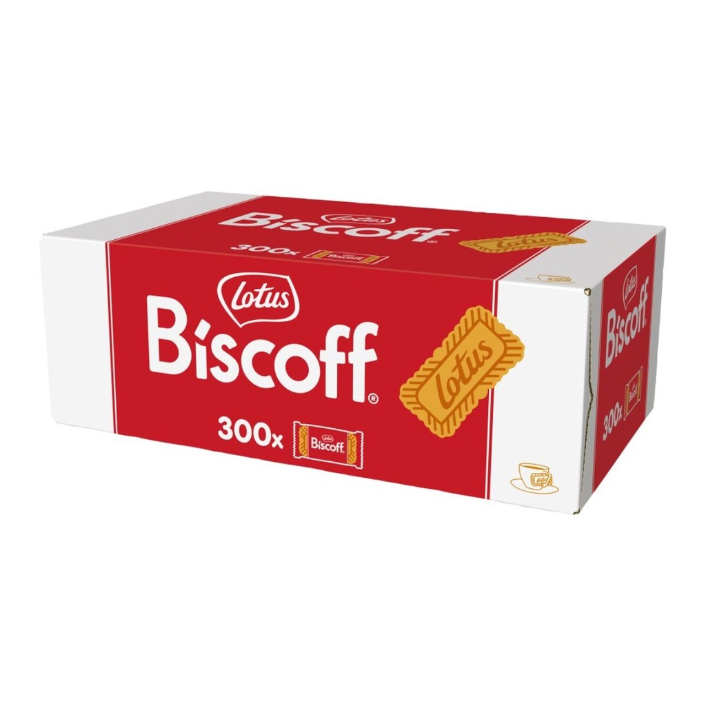 Lotus Biscoff Wrapped Biscuits, 313G - 1 Carton of 300 Pieces — additional view