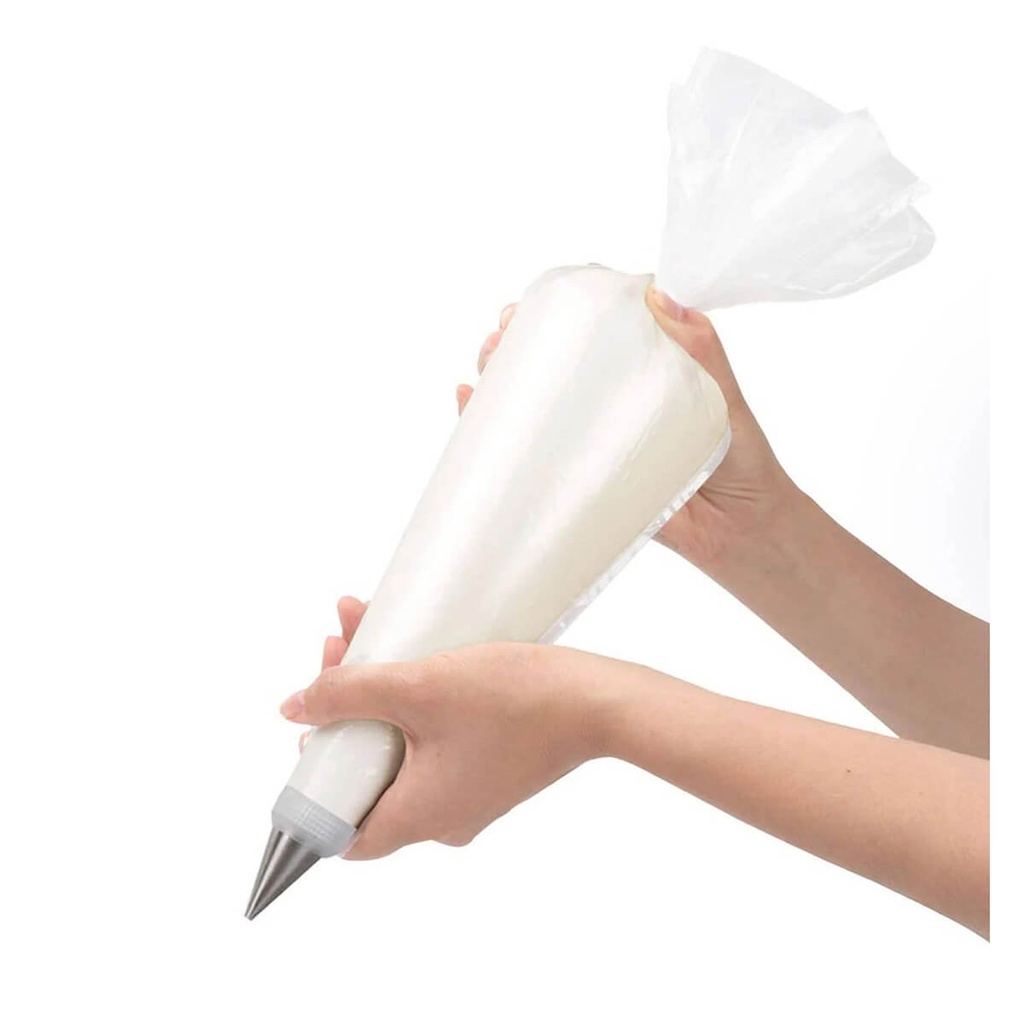 SNH Clear Piping Bag for Pastry, 55cm - 1 Pack of 100 Pieces — additional view