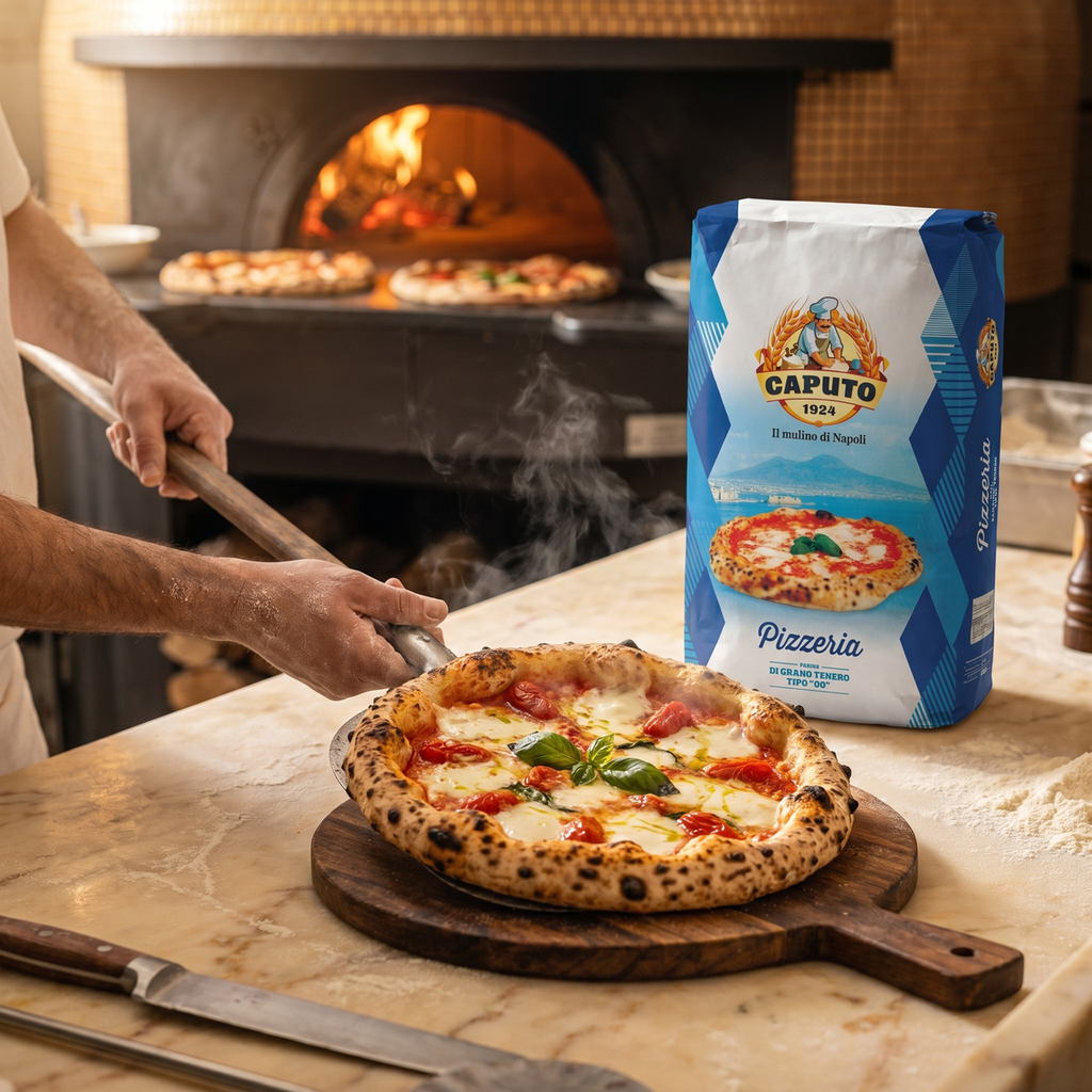 Authentic catalogue view 3 of Caputo Pizza Flour '00, Blue, Italy - 1x25kg