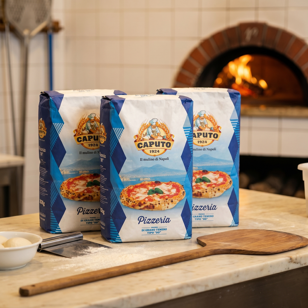Caputo Pizza Flour '00, Blue Packing, Italy - 25KG