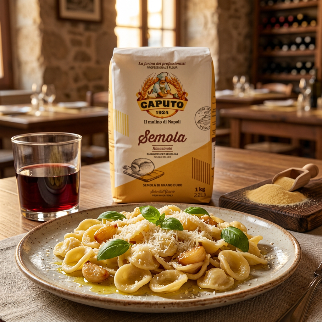 Caputo Semolina Durum Wheat, Italy - 1KG