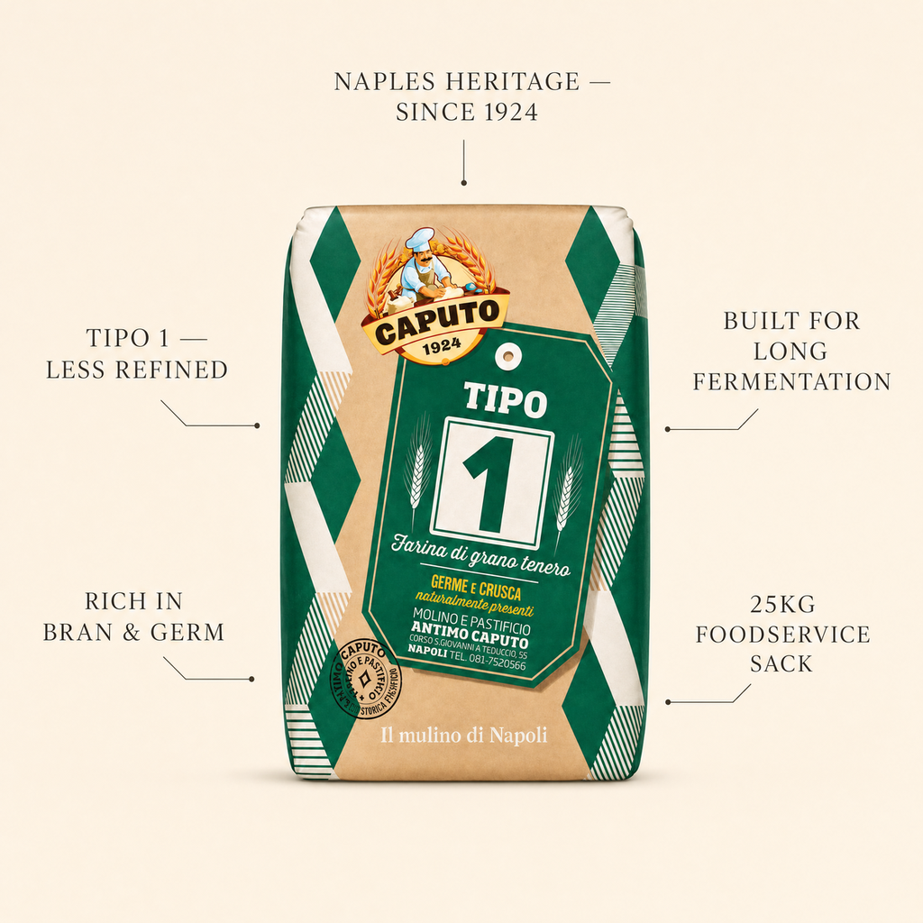 Caputo Tipo 1 Flour, Italy - 25KG
