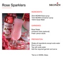 Syrup Rose Monin FRA 6x700ml