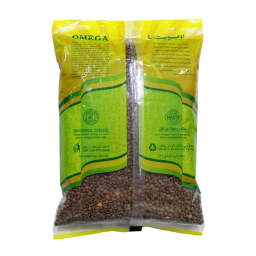 Omega Red Lentil Whole - 1x1kg, alternate view