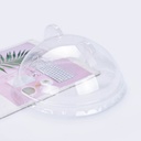 Bubbly Panda Shaped Lid Cover - 50 Lids Per Pack