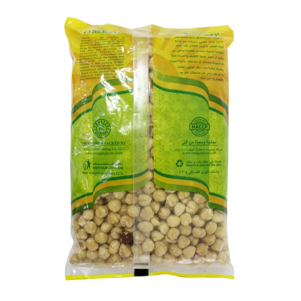 Omega Hazelnut, Skinless - 1KG