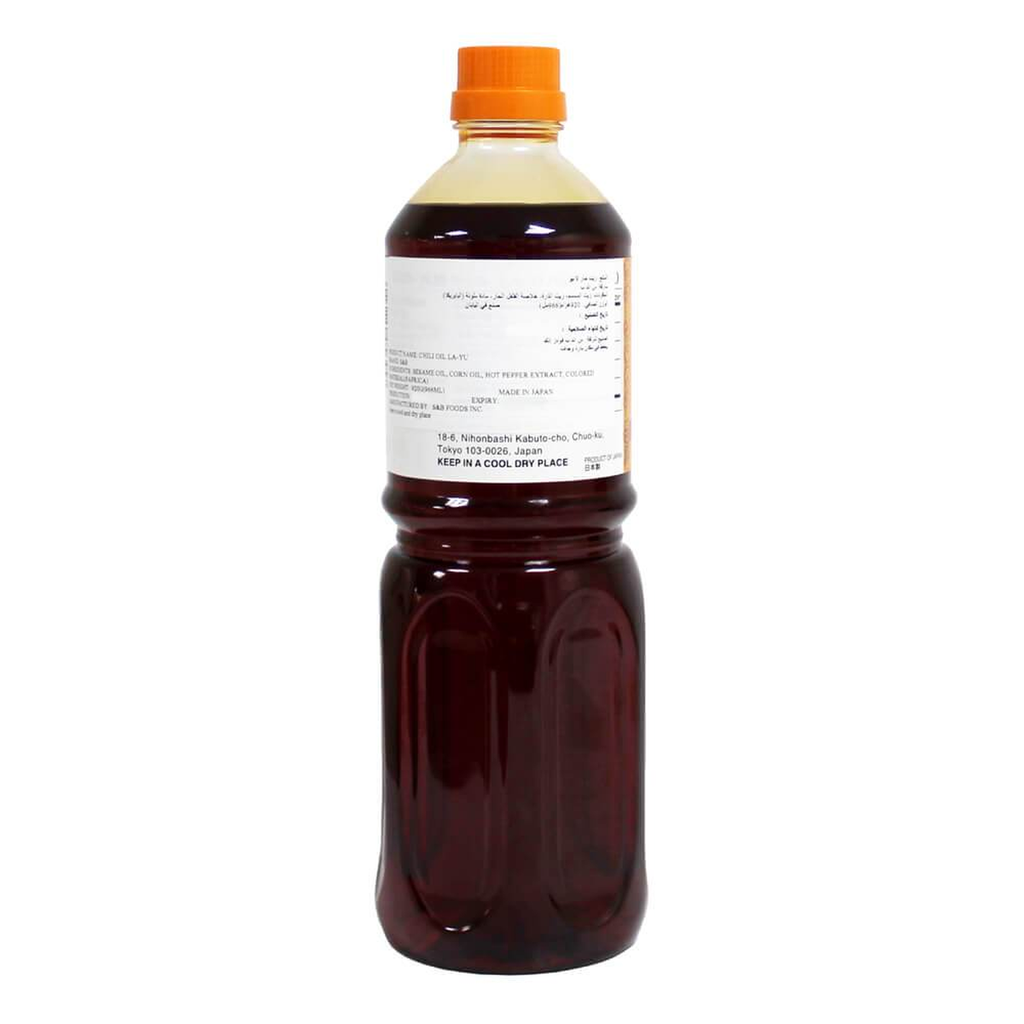 S&B Chilli Oil La-Yu, Japan - 966ML