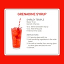 Monin Grenadine Syrup, France - 6x1ltr