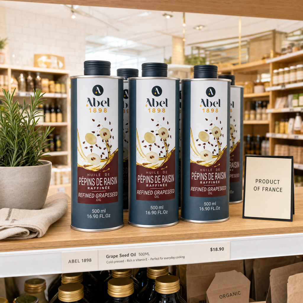 Abel Grape Seed Oil, France - 500ML